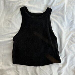 Aerie Women's High Neck Black Top